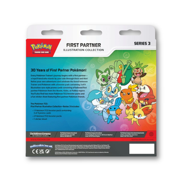 2026 Pokemon First Partner Illustration Collection Series 3
