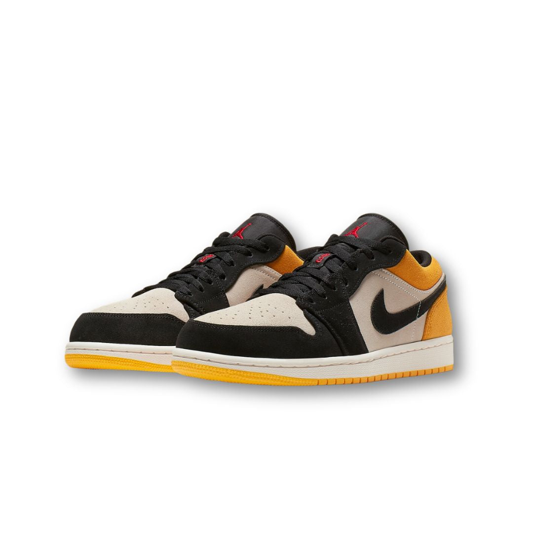 Jordan 1 Low Sail University Gold Black