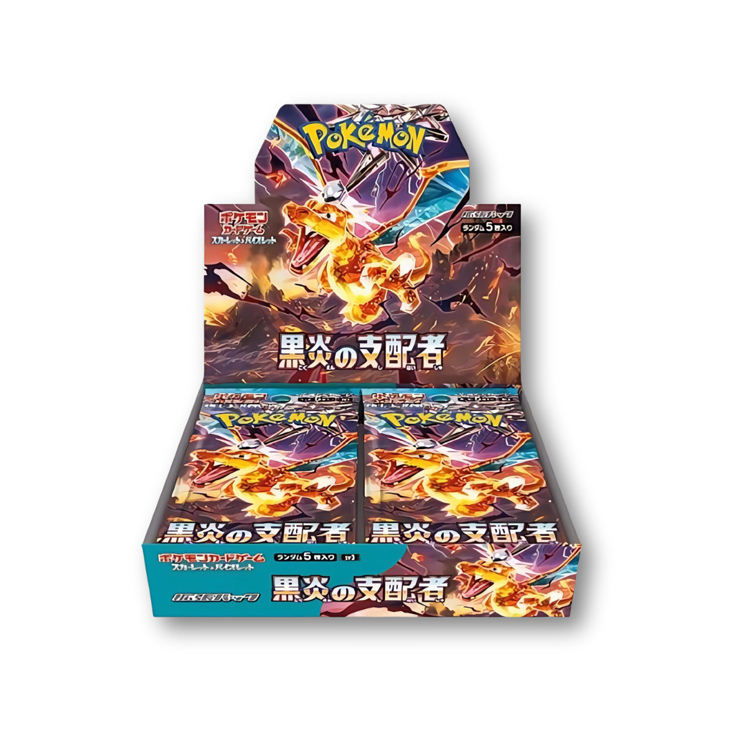 Pokémon TCG Scarlet & Violet Expansion Pack Ruler of the Black Flame Booster Box (Japanese)