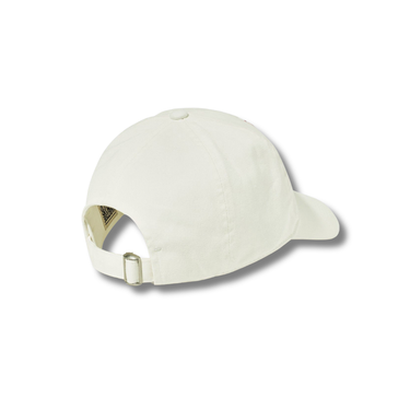 Marithé François Girbaud Heart Lettering Logo 5 Panel Cap Ivory