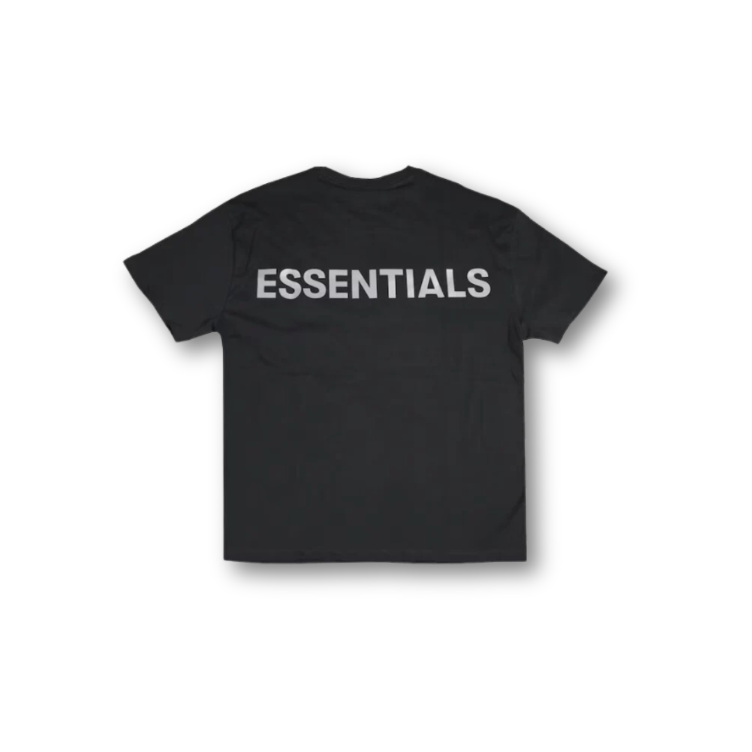 Fear of God Essentials 3M Logo Boxy T-shirt Black/White
