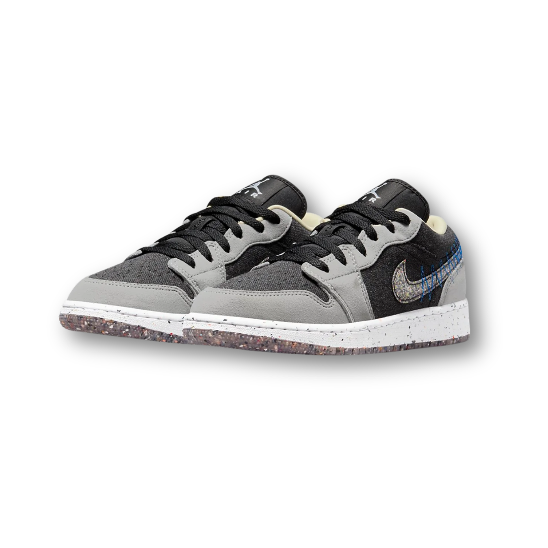 Jordan 1 Low SE Crater Grey Black (GS)