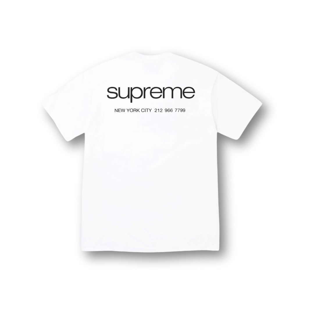 Supreme NYC Tee White