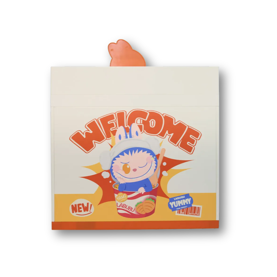 Pop Mart Labubu The Monsters Wacky Mart Series Display Container