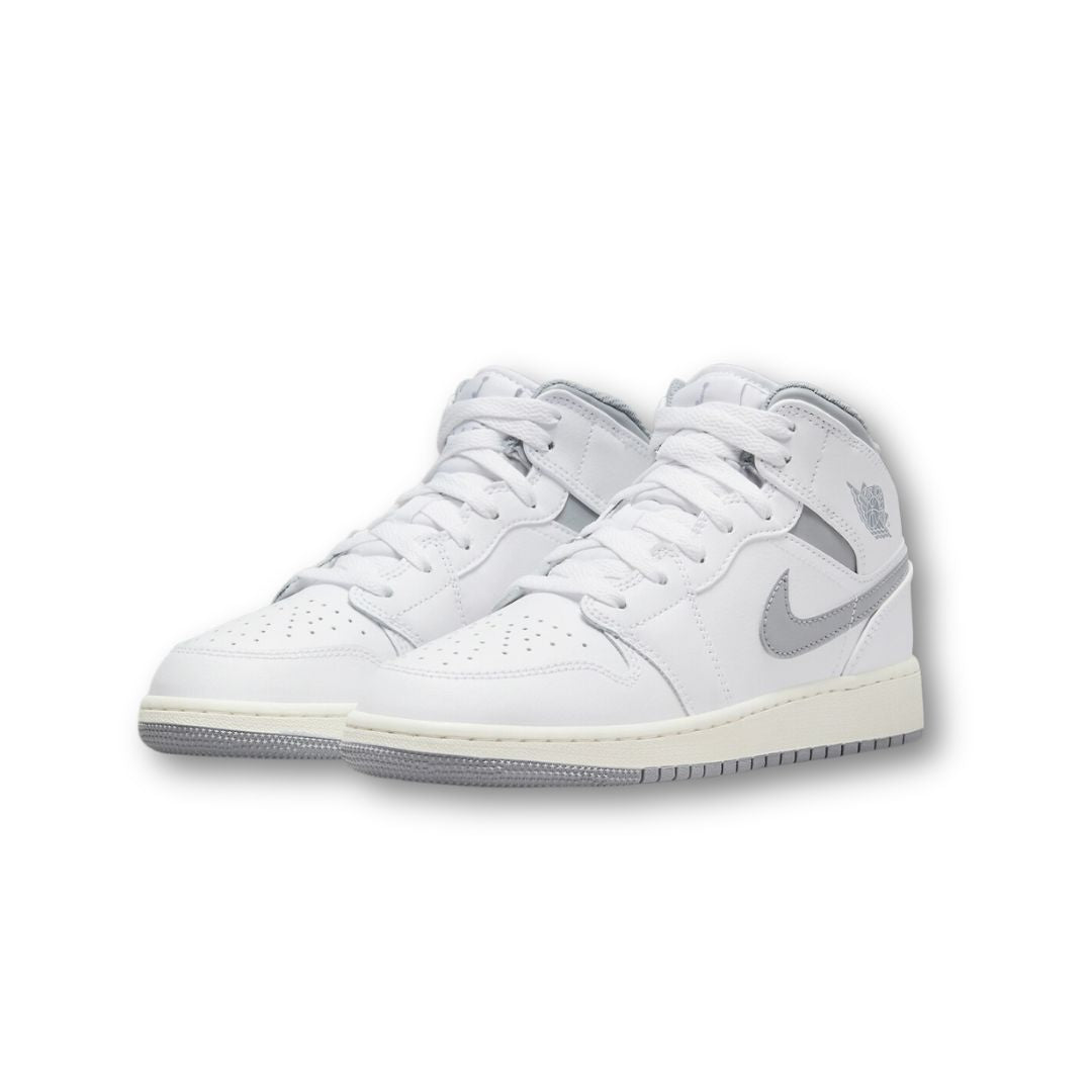 Jordan 1 Mid Neutral Grey (GS)