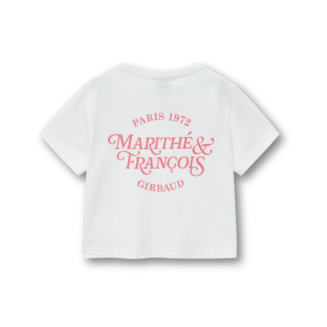 Marithé François Girbaud W Aerocool Mellow Crop Tee White