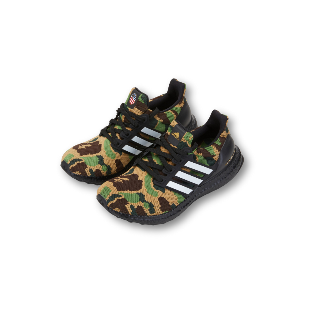 Adidas Ultra Boost 4.0 Bape Camo Green
