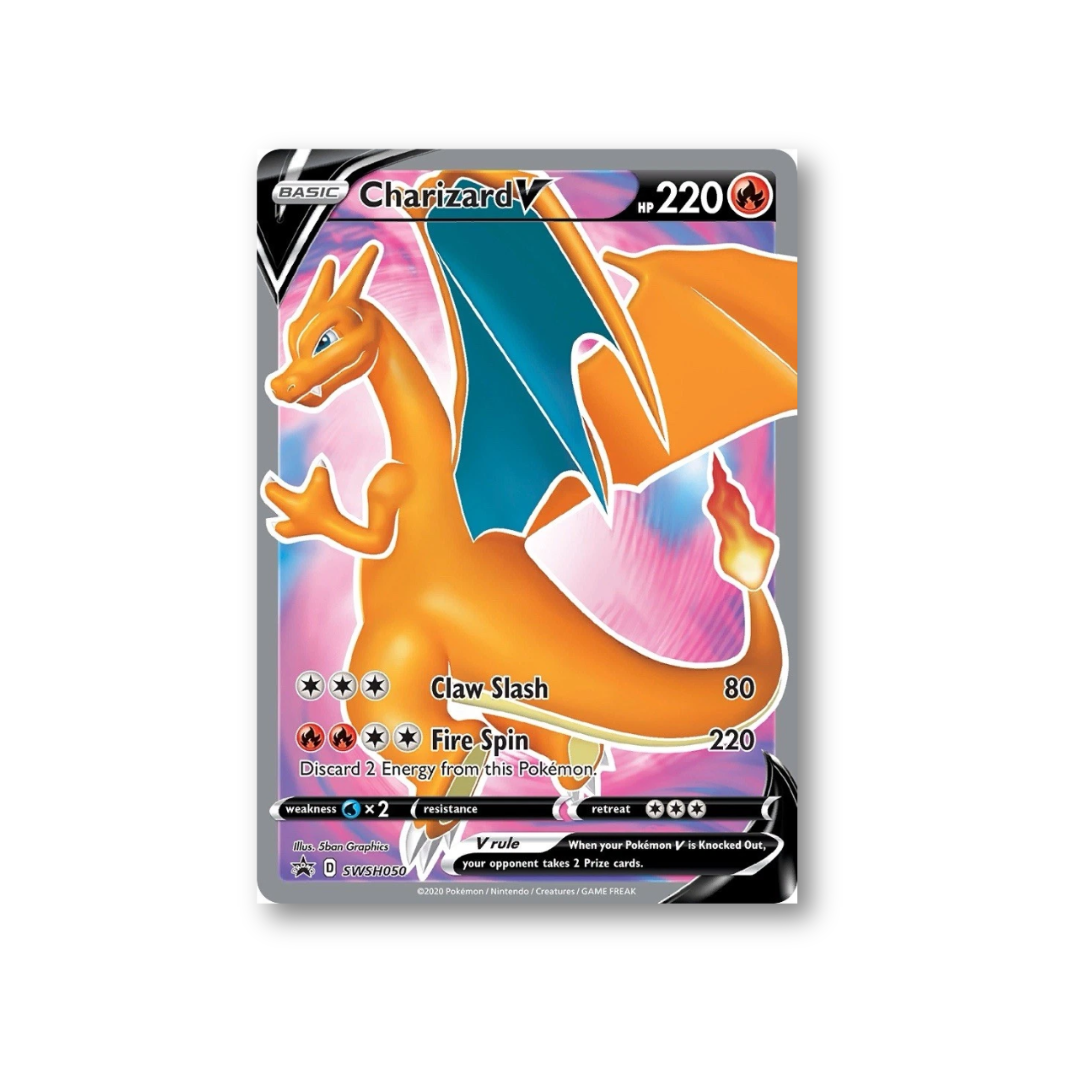 Pokémon 2020 SWSH Black Star Promo #050 Charizard V Champion’s Path Elite Trainer Box