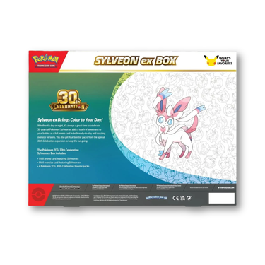 Pokémon TCG 30th Celebration Sylveon ex Box
