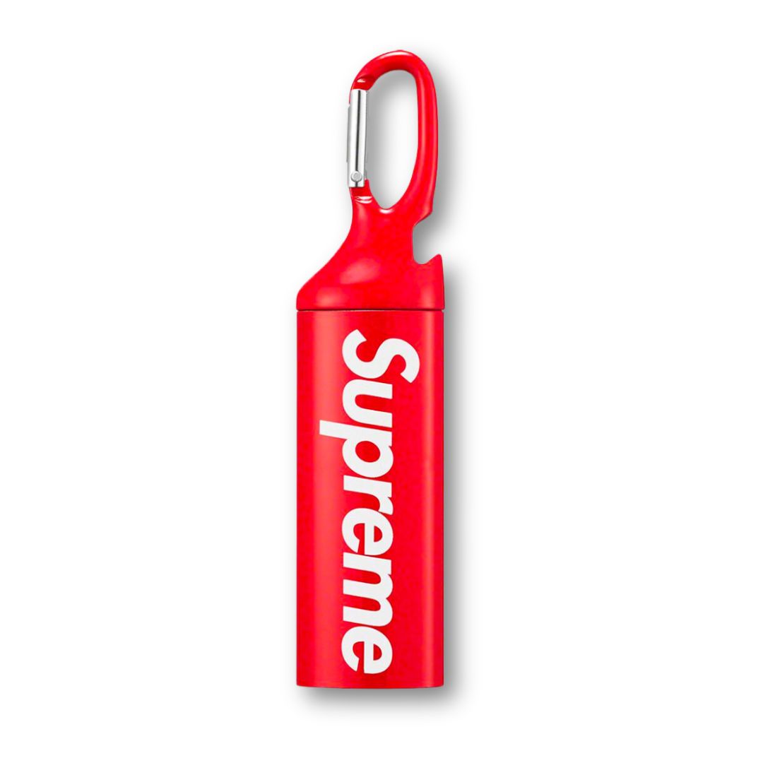 Supreme Lighter Case Carabiner Red