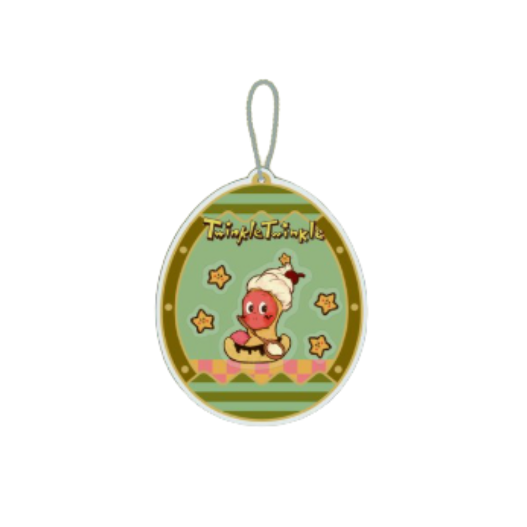 Pop Mart Twinkle Twinkle Be a Little Star Series Figures - Shake Shake Refrigerator Sticker Green