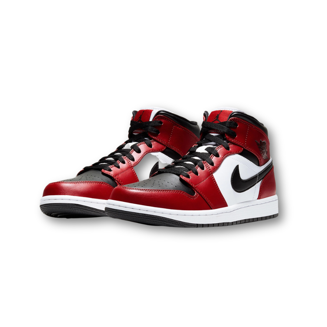 Air Jordan 1 Mid Chicago Toe