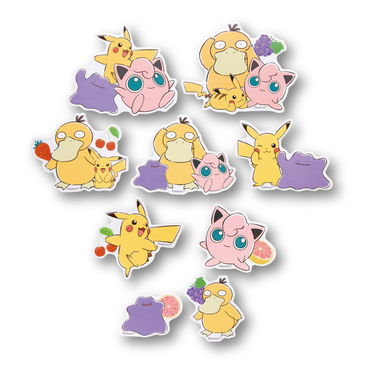Pokemon Decoration Sticker / Fruit Purple