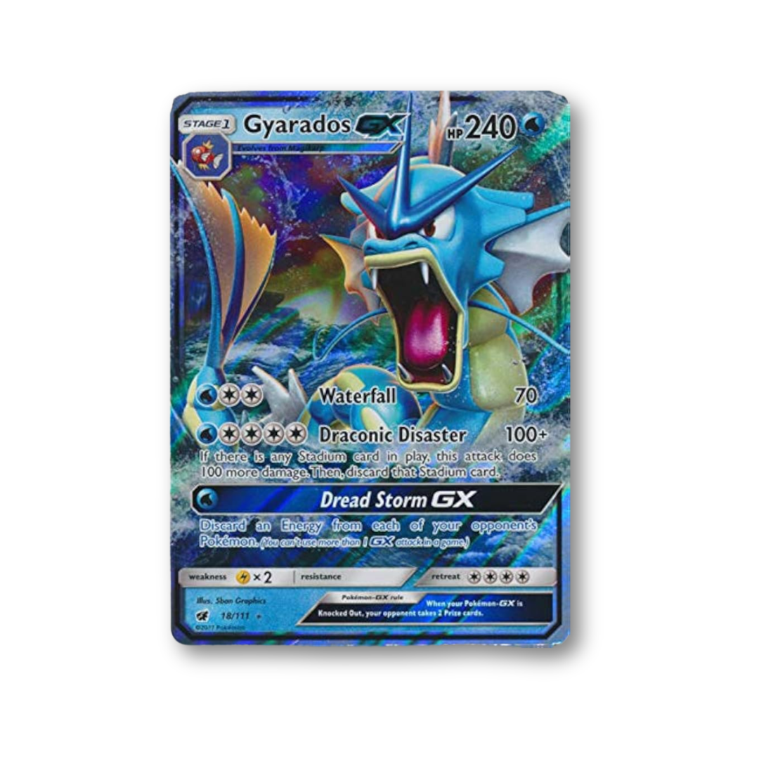 Pokémon 2017 Sun & Moon Crimson Invasion #18 Gyarados GX Crimson Invasion