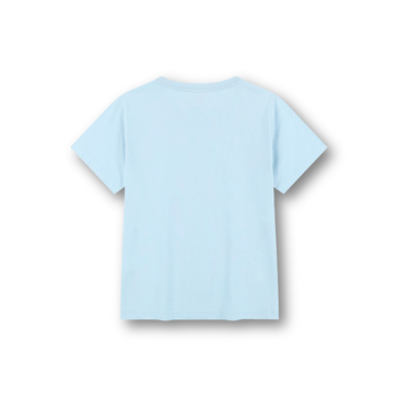 Marithé François Girbaud W Classic Logo Tee Ice Blue