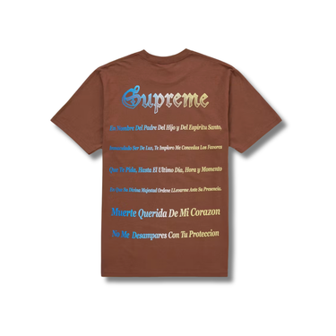 Supreme Grim Reaper Tee Brown