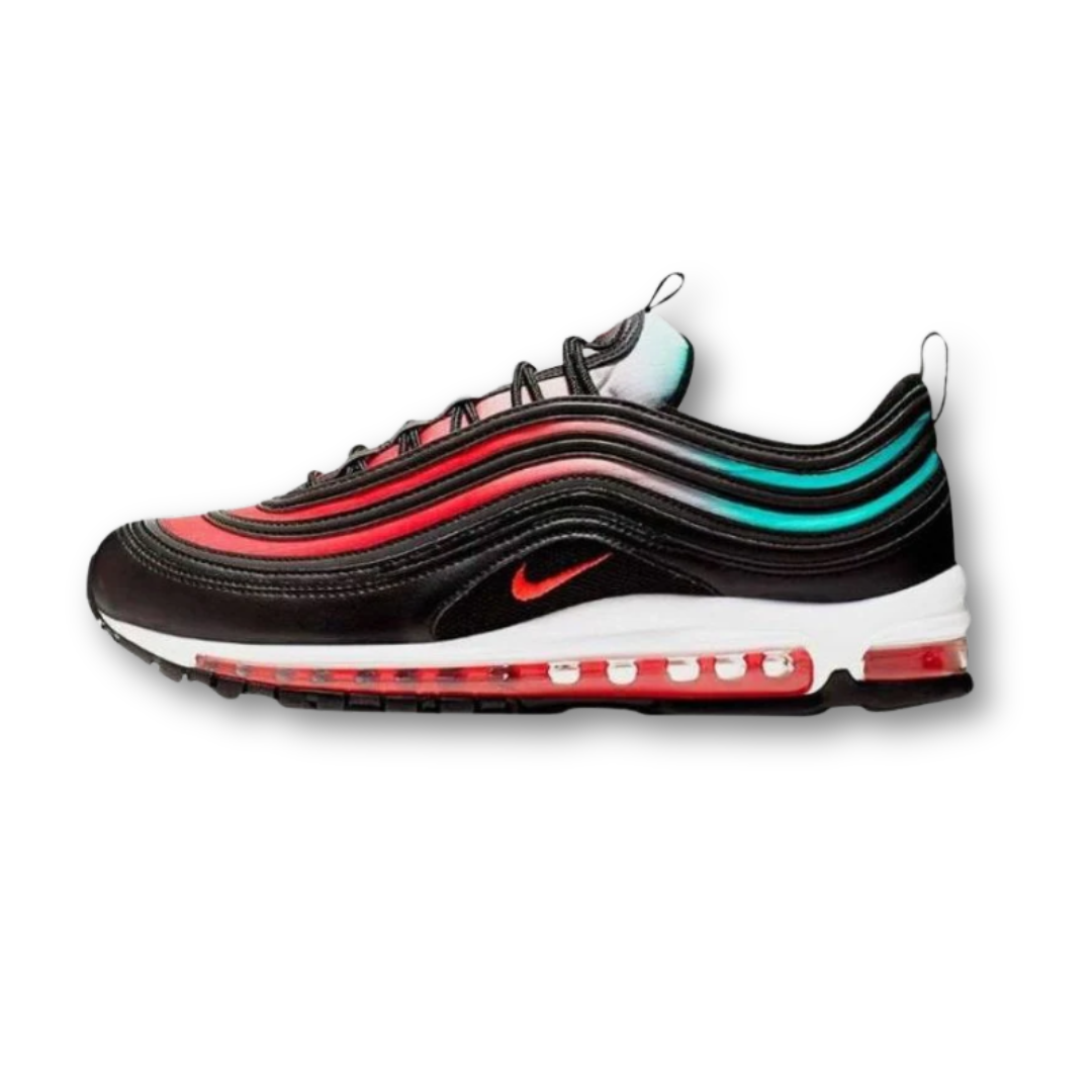 Nike Air Max 97 Black Ember Glow Red