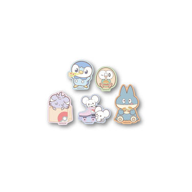 Pokemon Center Original Sticker 5 Piece Set B Diner Pokepeace
