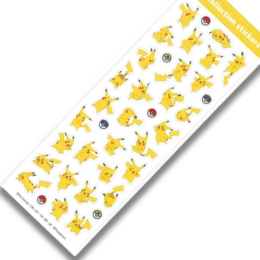 Pokemon My Collection Sticker / Pikachu