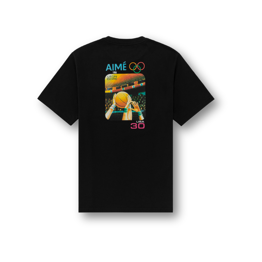 Aime Leon Dore Boards Graphic Tee Jet Black