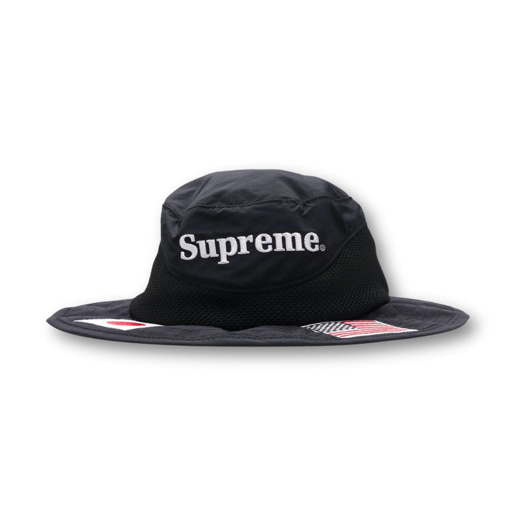 Supreme flags cheap boonie black