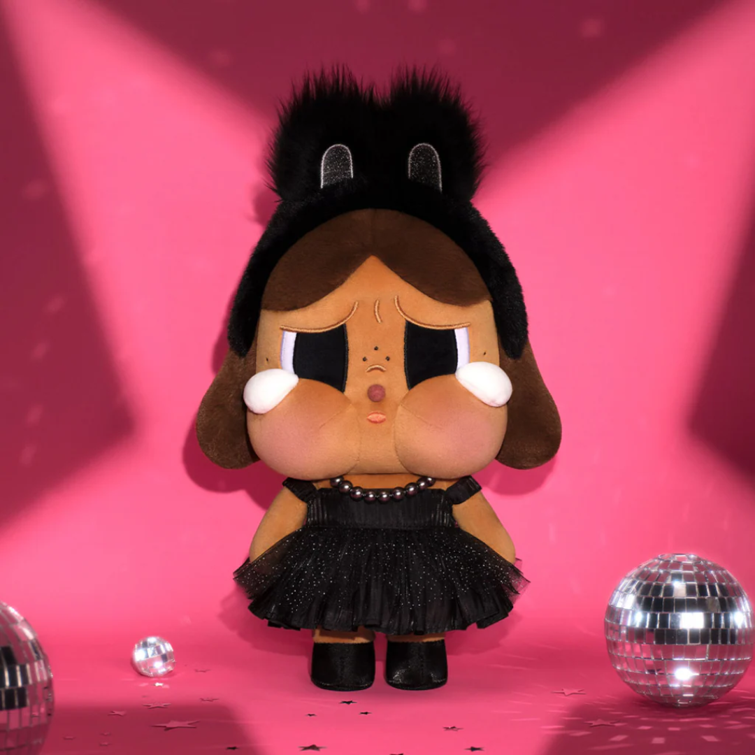 POP MART CRYBABY SHINY SHINY SERIES-Plush Doll Black