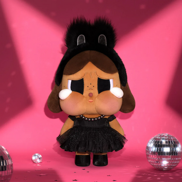 POP MART CRYBABY SHINY SHINY SERIES-Plush Doll Black