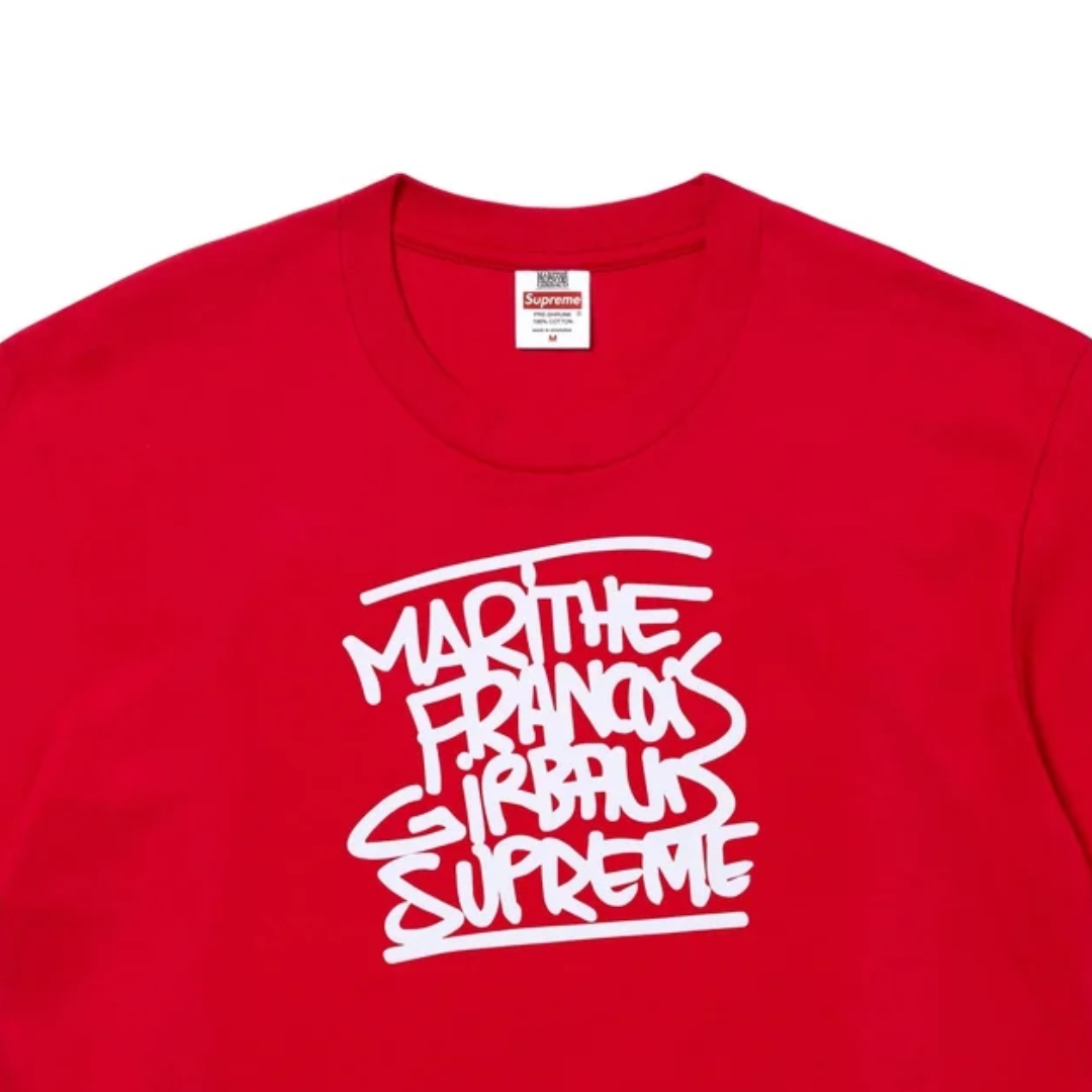 Supreme Marithé + François Girbaud Tee Red (SS25)