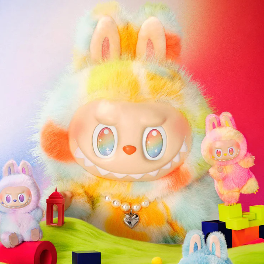 Pop Mart Labubu The Monsters Big into Energy Series Rock The Universe Vinyl Plush Doll