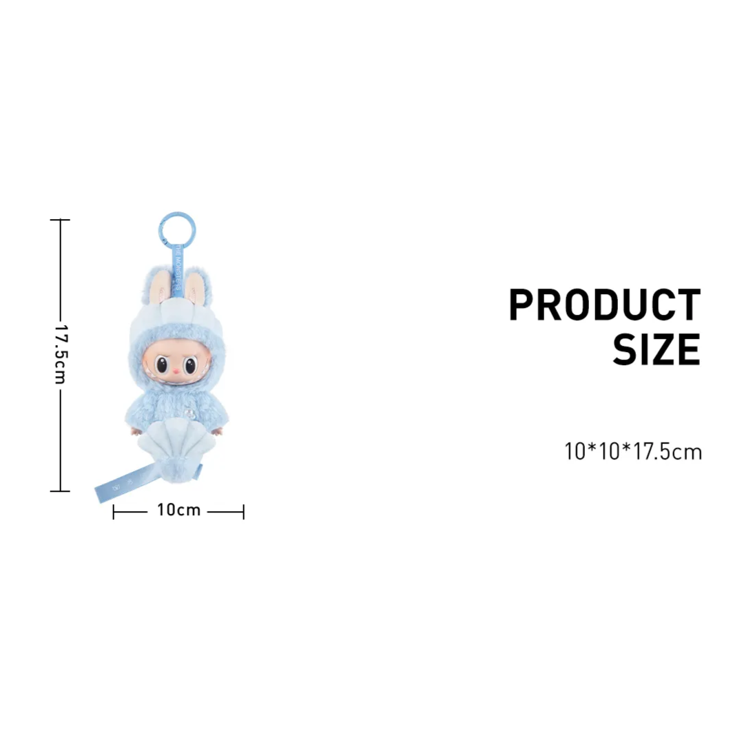 POP MART LABUBU HIDE AND SEEK IN SINGAPORE SERIES-Vinyl Plush Doll Pendant