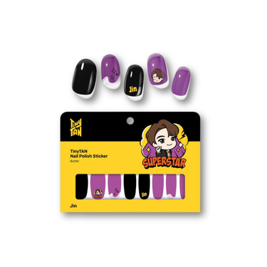 TinyTAN Nail Polish Sticker Butter