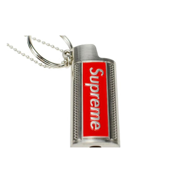 Supreme Metal Lighter Holster Silver