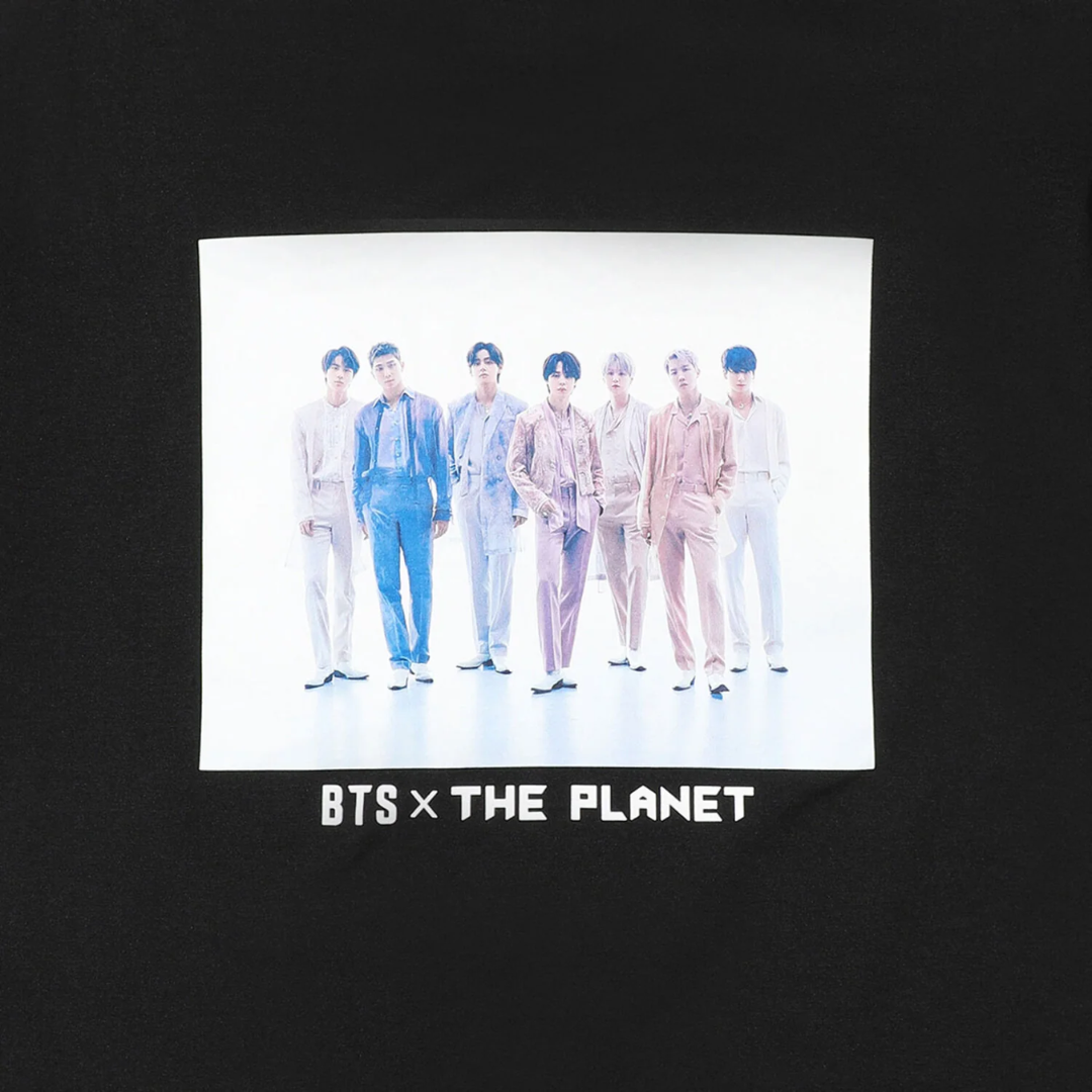 BTS X The Planet T-Shirt Black