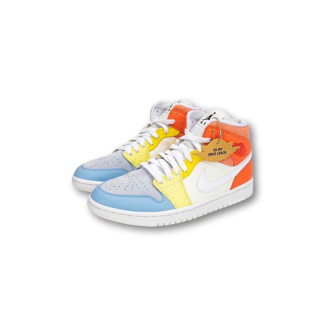 Nike Air Jordan 1 Mid To My First Coach (W)