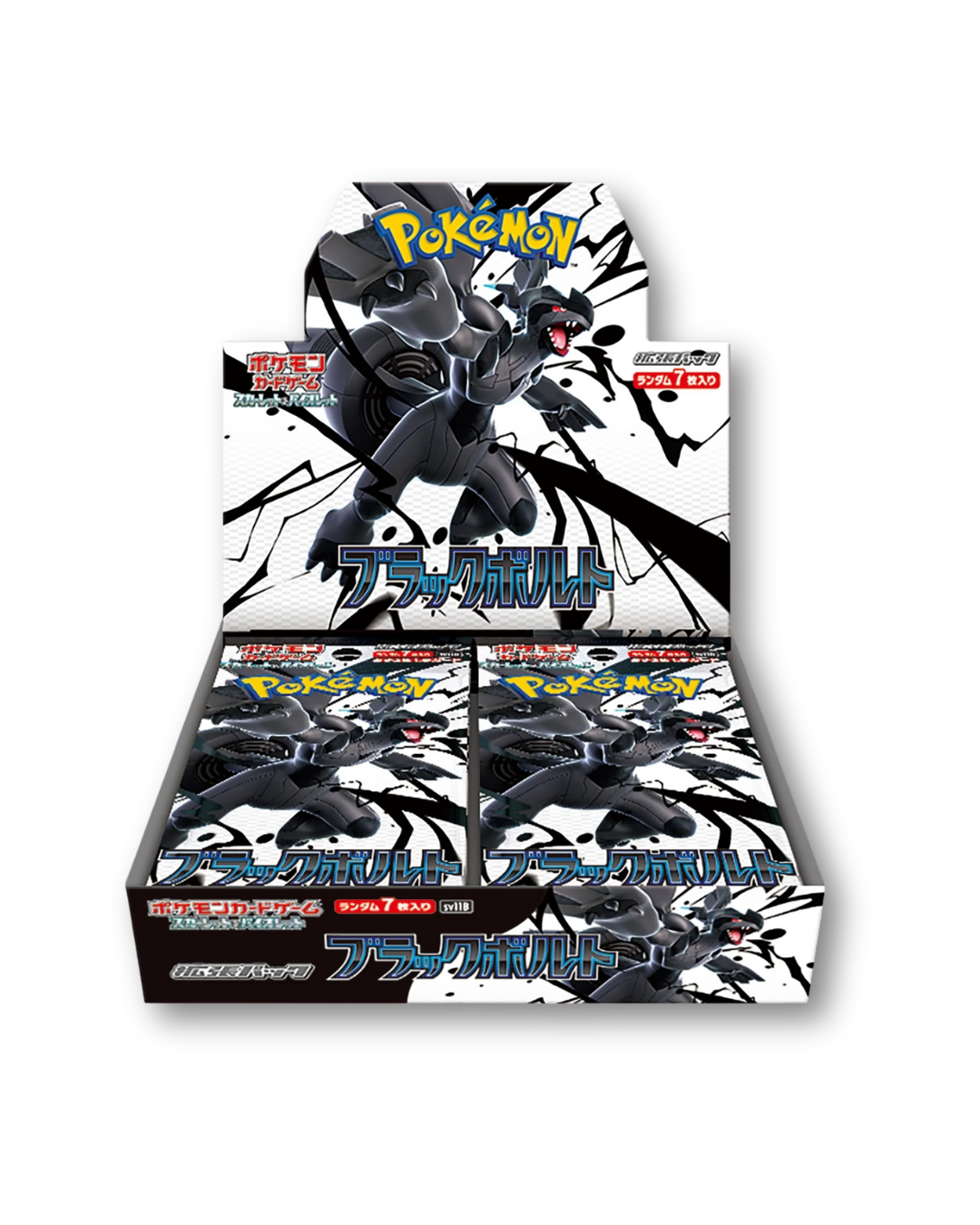 Pokemon Card Game Scarlet & Violet Expansion Pack "Black Bolt" SV11B Pack