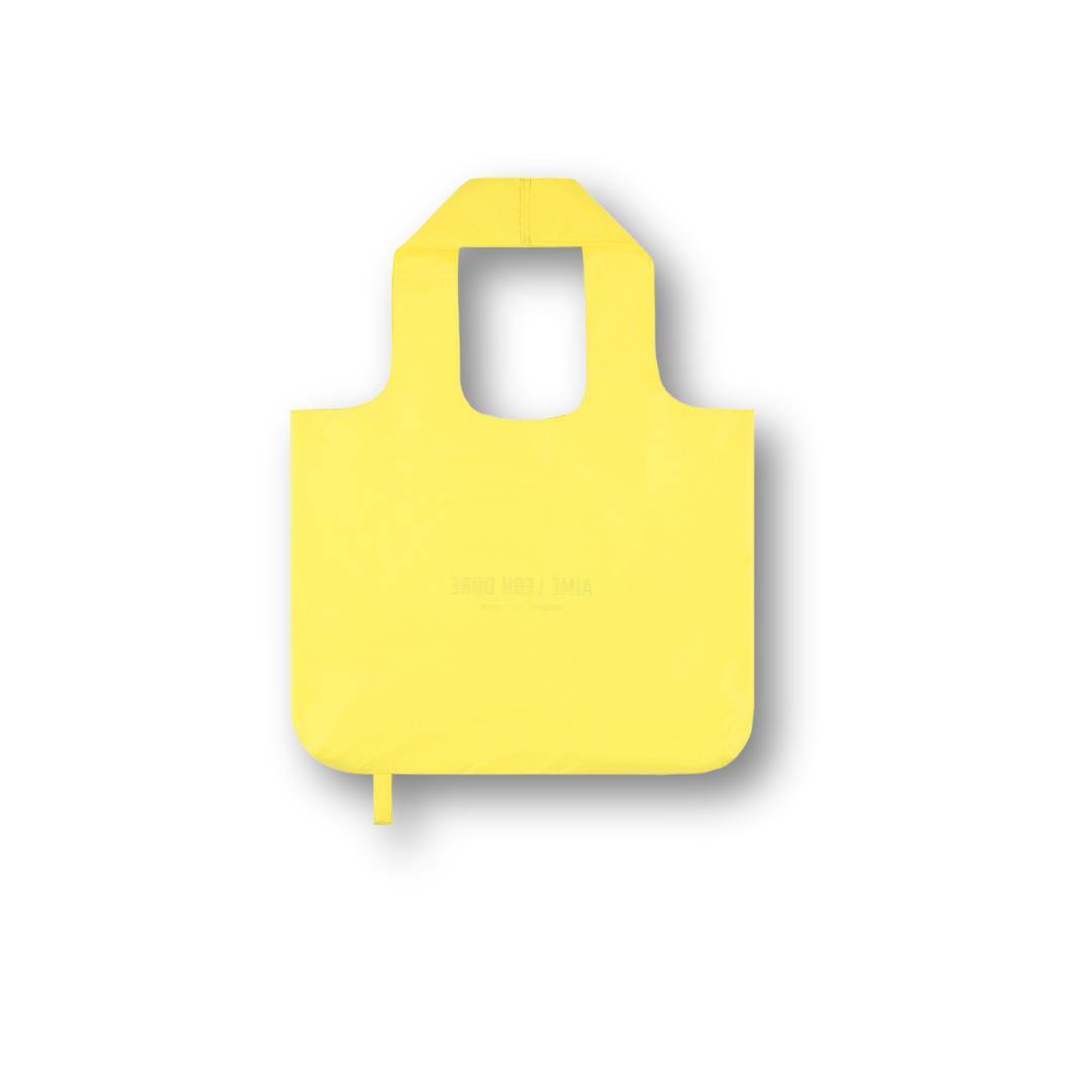 Aimé Leon Dore Packable Nylon Tote Yellow Pear