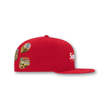 Supreme Rings Box Logo New Era Red