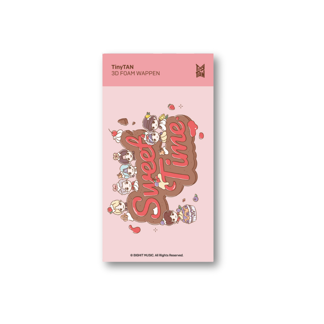 TinyTAN 3D Wappen Sweet Time