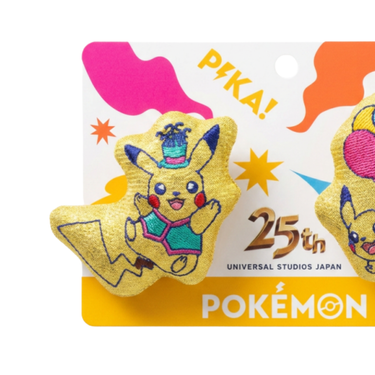USJ Universal Studios Japan 25th Anniversary - Pokémon Pikachu Plush Ring
