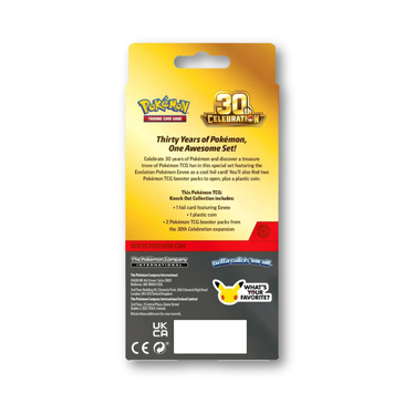 Pokémon TCG 30th Celebration Knockout Collection