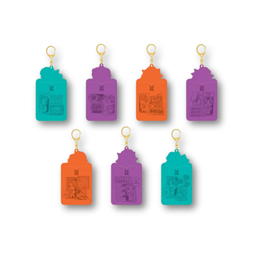 BTS TinyTAN Butter Photo Card Key Holder