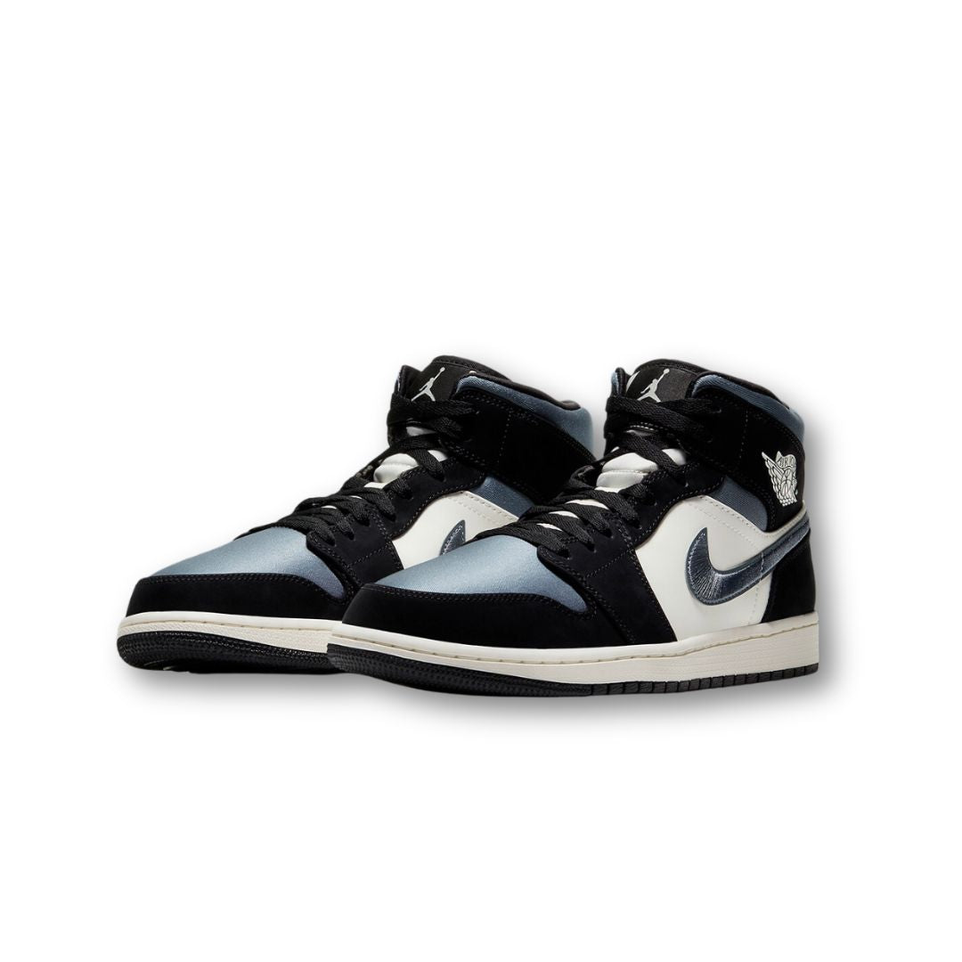 Air Jordan 1 Mid “Satin Grey Toe”