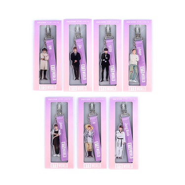 BTS WORLD Strap Keyring