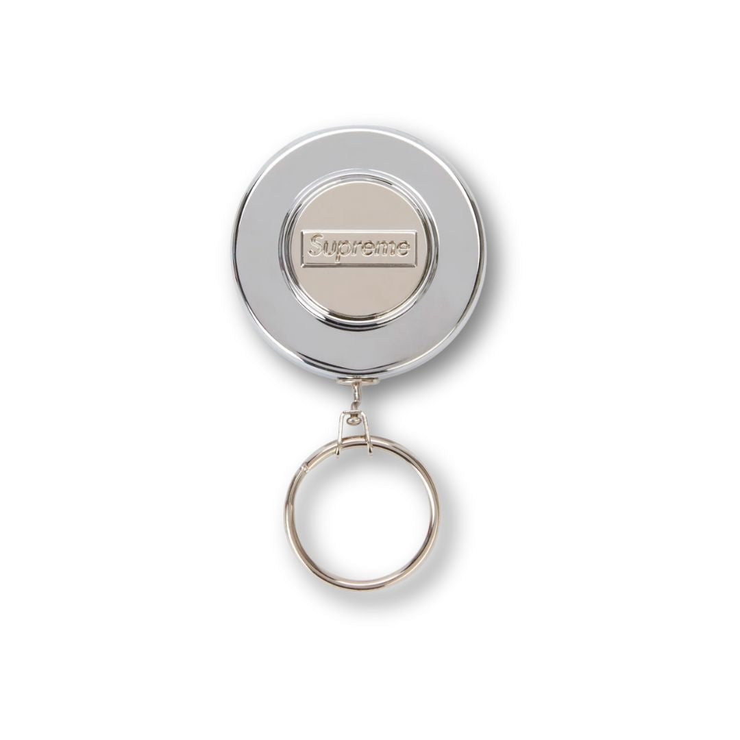 Supreme KEY-BAK Original Retractable Keychain Silver