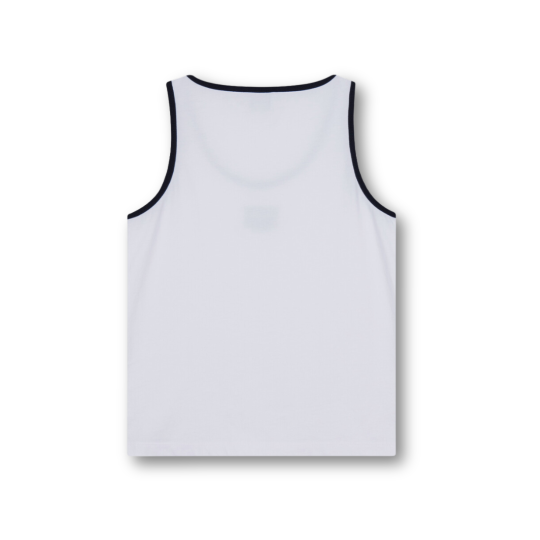 Marithé François Girbaud W Classic Logo Sleeveless White