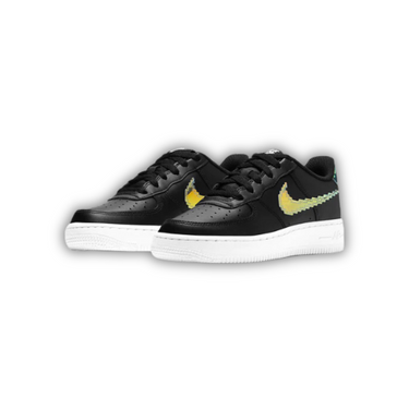 Nike Air Force 1 Low LV8 Digital Swoosh Black (GS)