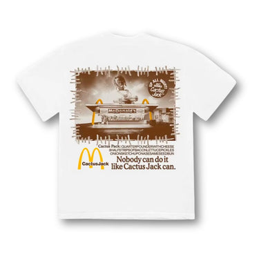Travis Scott x McDonald's Vintage Action T-Shirt White