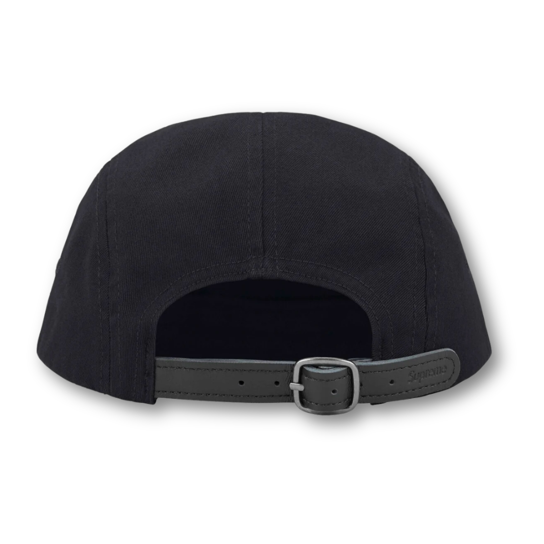 Supreme Washed Chino Twill Camp Cap (SS24) Black