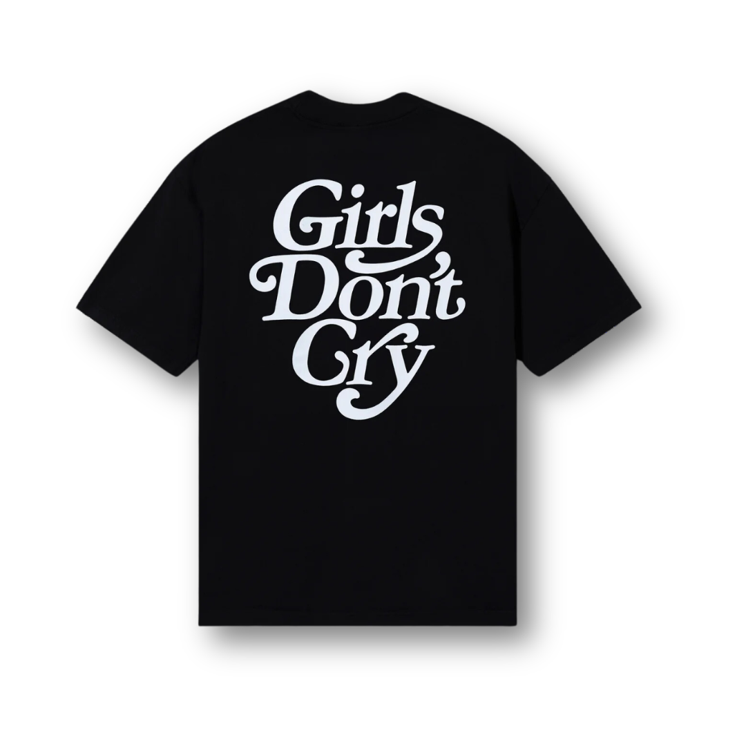 Verdy Human Made Girls Don't Cry Logo T-Shirt Black