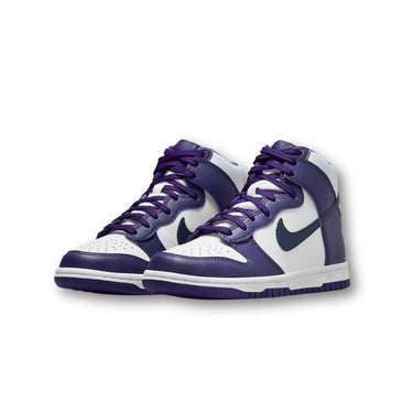 Nike Dunk High Electro Purple Midnight Navy (GS)